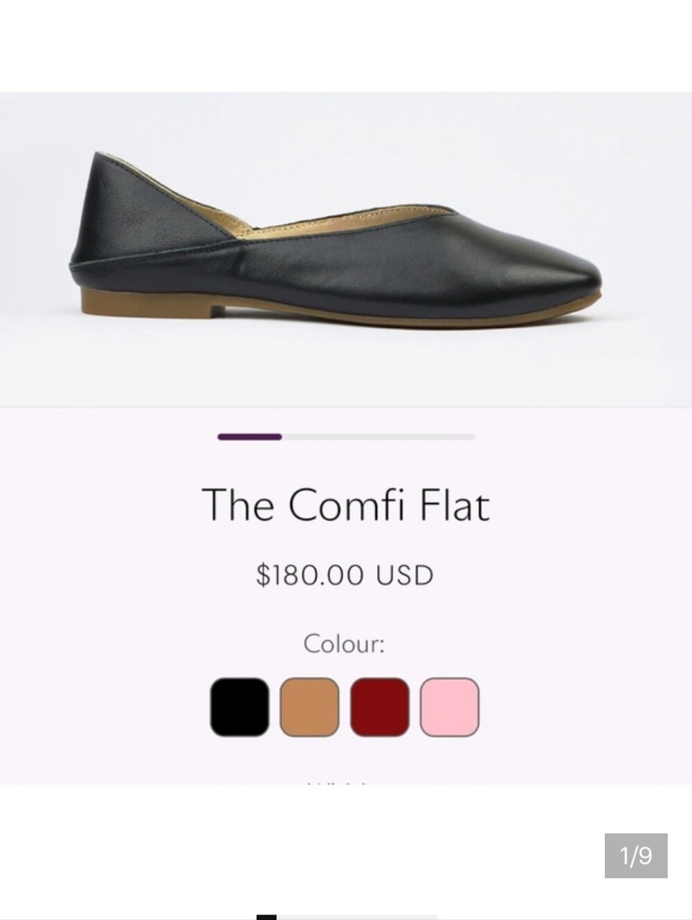 Empress THE COMFI FLAT size 39 Euro